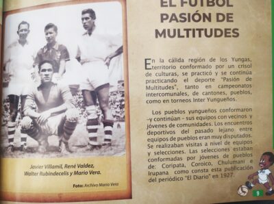 HISTORIA DEL FUTBOL DE CORIPATA 1935-2000