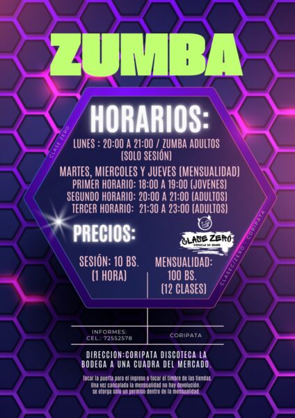 Clases de ZUMBA